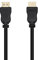 AISENS A119-0529 HDMI Cable V1.4 Alloy CCS 14+1 High Speed, A/M-A/M, Black, 1.5 m