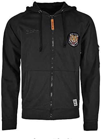 Top Gun Herren Hoodie Tg20213018 Black,L
