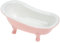Operitacx Badewanne Pflanzgefäß Keramiktopf Kaktusbehälter Kleine Pflanze Blumentopf Dekorativ Seifenschale Tablett Make-Up-Organizer Hamster Badewanne Tischdeko Rosa