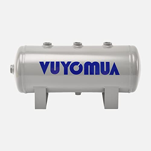 VUYOMUA Carbon Steel High Pressure Mini Small Portable Air Tank Air Reservoir Storage tank (8LB-CG)