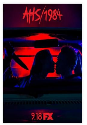 DEZARO American Horror Story 1984 – Filmposter auf Leinwand, Poster, Wandkunst, Dekordruck, Bild, Gemälde für Wohnzimmer, Schlafzimmer, Dekoration, ungerahmt, 20 x 30 cm