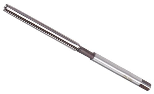 CoCud Alesatore a Mano, Diametro Taglio 4mm, 6 Scanalature H8, Acciaio Legato, Gambo Dritto, Punta Trapano Alesatura - (Applicazioni: Alluminio, Ferro, Rame, Plastica, Legno)