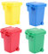 VICASKY 4 Pièces Poubelle de tri des ordures Pouvez Tout Petit poubelles tri poubelles de tri Jouets Miniatures Les Jouets d'enfants poubelles Jouets Bureau Organisateur Cadeau Un Camion