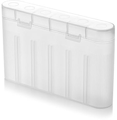 Yeselino Battery Holder Case Storage Box For 1 Or 6pcs AA 18650 Batteries Travel Battery Container Protective Cover Waterproof Battery Case