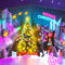 APOTODITO Einzigartige Weihnachtskarten, Pop Up Weihnachtskarten mit Musik, Popup Grußkarte Weihnachtskarte Weihnachtsgeschenke für Kinder Männer Weihnachten Neujahr