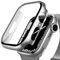 [2024 Gehäuse] DYAOLE Apple Watch Schutzhülle Kompatibel mit Series 10, Displayschutz PC Hülle (42mm, Silber)