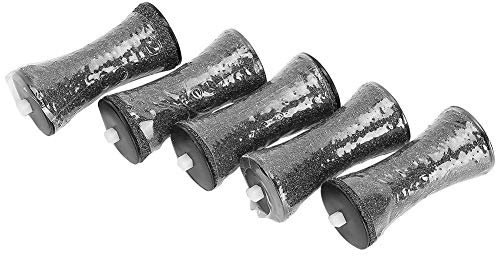 Hornhautentferner-Rollenköpfe, 5er-Pack Ersatzrollen für Fußpflegegerät, Quarzstein-Design, Stark und Effektiv, Fußfeilen-Rollenkopf