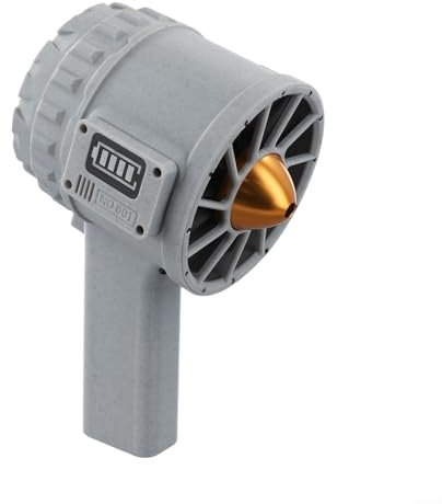 90 mm Turbo-Lüfter mit bürstenlosem Motor mit 12 Flügeln für industrielle Staubentfernung und Luftkissen-Aufblasen (weiß)