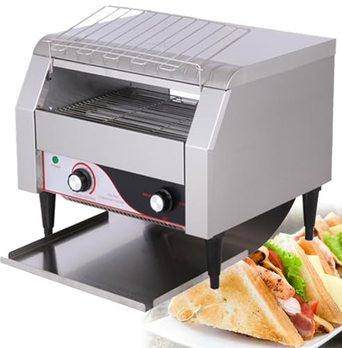 Tostapane A Nastro Trasportatore Automatico Tostapane A Nastro Trasportatore Industriale Per Impieghi Gravosi Forno Elettrico In Acciaio Inossidabile Con Doppio Tubo,Small