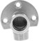 GAROZATION Connecteur De Robinet Mural Inoxydable pour Douche Kit Installation De Salle De Bain avec Accessoires Et Fixation Durable