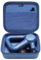 DR·AMIU Massagekoffer kompatibel mit TheraGun Relief Handheld Percussion Massage Gun, Reise-Tragetasche, schützende Aufbewahrungstasche, Blau