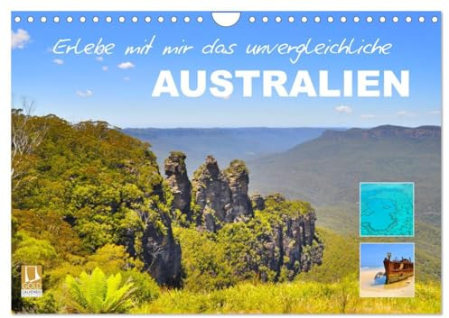 Erlebe mit mir das unvergleichliche Australien (Wandkalender 2026 DIN A4 quer), CALVENDO Monatskalender