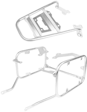 Moto Bagages d'étagère Support de Coffre arrière de Moto Support de Fixation pour Valise arrière boîte à Outils Support en Acier Inoxydable pour NX400 2023 2024