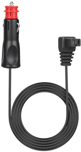 vsshe Câble d'alimentation du Réfrigérateur de Voiture, 3m 12 V CC 10/16A Rallonge pour Adaptateur Secteur, Compatible avec Réfrigérateurs 12 V/24 VDometic, Alpicool Waeco CF ARB Setpower et ICECO