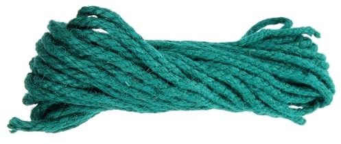 ERINGOGO Sisal Kordel für Kratzbaum Ersatz Robust und Flexibel Sisalseil Kratzbaum Juteschnur zum Reparieren und Dekorieren von Katzenkratzbäumen DIY Katzenbaum Zubehör Tiefgrün
