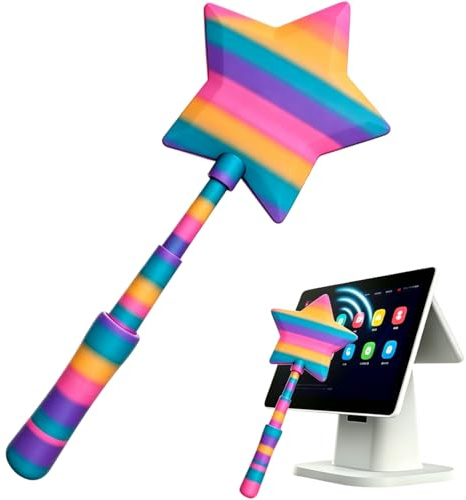 zqiliboyi Bacchetta per carte di credito, Multicolore, Retractable Multicolor wand, Moderno