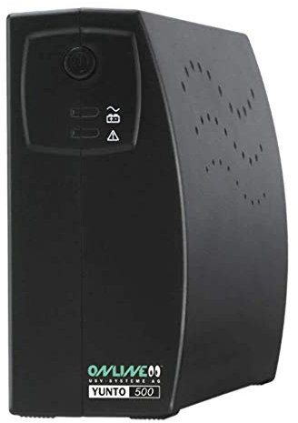 Online USV-Systeme USV - YUNTO 500, 500VA / 300W, Line-Interactive USV Schwarz