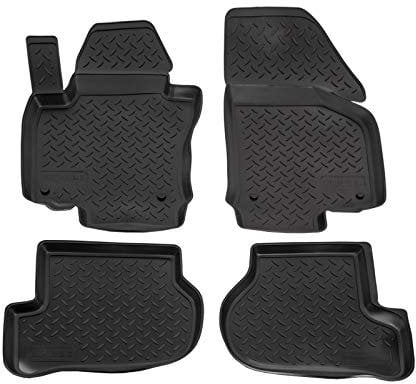 Norm Liners | 3D Gummimatten Auto Matten Fussmatten Kompatibel mit Golf 5 V, 6, 2003-2013, Rand cca 4cm, Allwetter, 4Tlg, Premium Qualität