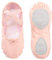 Ballet Shoes Ballet Dance Shoes Split Leather Sole Canvas Yoga Gymnastic Shoes for Girls Women Kids Children's Adults … (Pink, 10)