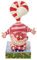 Disney Traditions Dekofigur Grinsekatze, Weihnachten, 11,5 cm