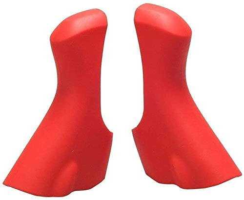 WLKY Housse de levier de frein en silicone coloré pour Shimano 4700 5800 6800 (rouge)