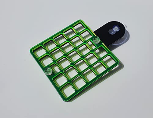 Reef-Geeks Nori and Veggi Feeder for Aquarium (Black-Green)