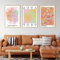 FEOFTIE Engelszahlen-Wandkunst, Aura-Poster, Geist, Körper, Seele, Wandkunst, trendige Wanddekoration, Affirmationsposter, Aura-Poster, ästhetische, spirituelle Wanddekoration, Y2k-Poster, Aura,