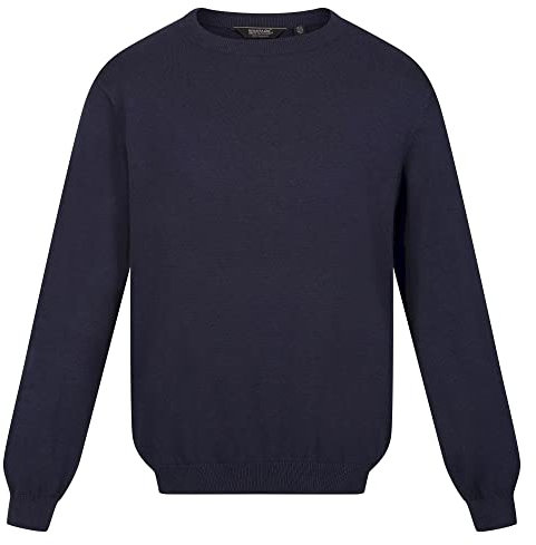 Regatta Kaelen Herren Pullover aus nachhaltiger Baumwolle, Marineblaues Jersey., XL