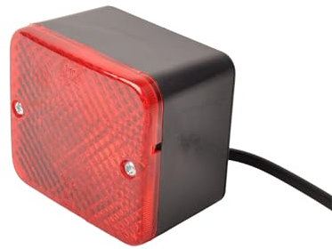 Aspöck Fogpoint Nebelschlussleuchte mit Stecker - 85x75x55 mm - 2-Poligerr