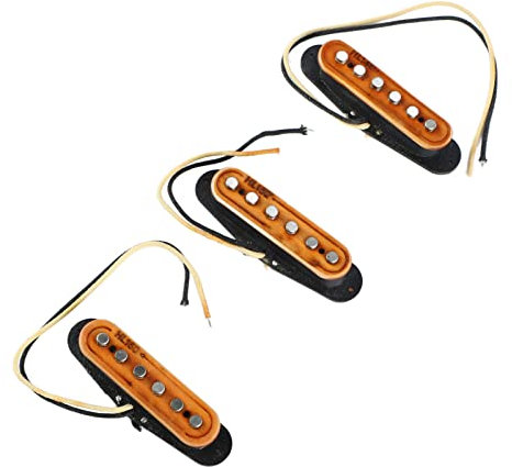 Micro Guitare Acoustique Micro Guitare électrique Portable 3 Pièces Beau Travail pour Guitariste (Érable)