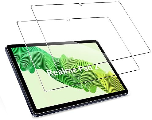 MEMELOKA Schutzfolie für Realme Pad 2, 2 Stück [Hohe Empfindlichkeit][Anti-Bläschen][Anti-Fingerabdruck] 9H Härte Anti-Kratzen Gehärtetes Glas Displayschutz Realme Pad 2