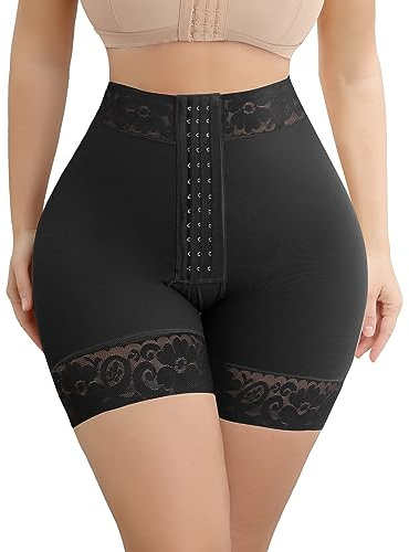 SHAPSHE Damen Bauchweg Unterhose Po Push Up Shapewear Bauch Kontrolle Figurformende Unterwäsche Hohe Taille Miederhose Stark Formend Body Shaper Butt Lifter Miederpants