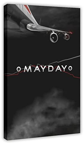 TV-Serie Mayday Leinwand-Poster, Wandkunst, Dekordruck, Bild, Gemälde für Wohnzimmer, Schlafzimmer, Dekoration, Rahmen: 60 x 90 cm