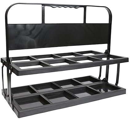 Folpus Soccers Water Bottle Carrier Drink Holder Camping Shelf Fitness Bike Gym Handheld Organizer 8 Packs Collapsible for Football Soccer Hockey