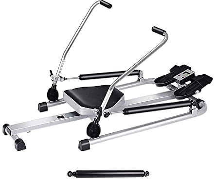 NOALED Rudergeräte Rudergerät Haushalt Kleines Indoor-Scull-Klapprudergerät Multifunktionales Ruder-Fitnessgerät für den Innenbereich