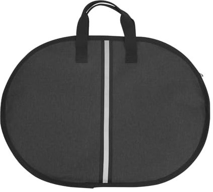 Kingshion Grand étui de rangement – 55,9 x 43,2 cm – Empilable avec intérieur rembourré – Boîtes de rangement en Chine pour assiettes et ustensiles de service (gris)