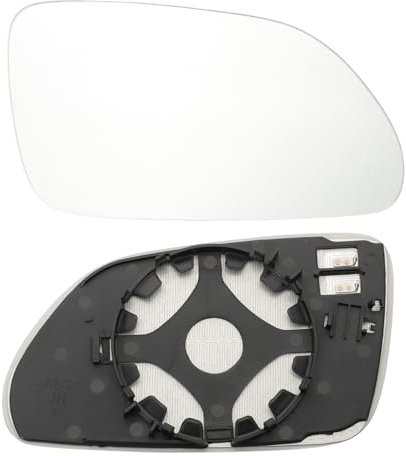 Konuooer Beheiztes Spiegelglas für Polo 9N 2005-2009,Rückspiegels Glas Außenspiegel Glas Asphärisch ersatzspiegel Kompatibel mit Sko-da Octavia (1Z3 1Z5) 2004-2008