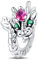 Nbsameng S925 pendentif en argent sterling pour bracelets et colliers Pandora, un cadeau de fête pour les femmes, les filles, Dragon Chinois