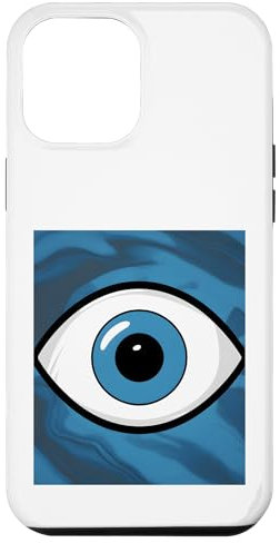 iPhone 14 Pro Max Blue Evil Eye Case