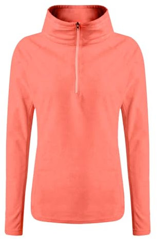 Columbia Glacial 4 1/2 Zip, Felpa In Pile Donna, Alpenglow, XL
