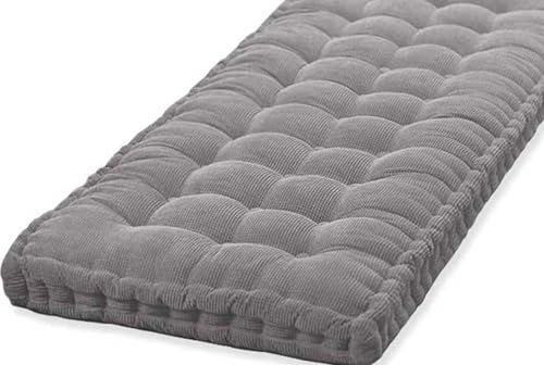 Bankkissen Bankauflage 1/2/3 Sitzer ,90x40/100x40/120x40/150x50/160x40/160x50cm Sitzauflage 10cm Dickes Outdoor Sitzkissen Bank, Rechteckiges Bankpolster, Waschbar Gartenbank Auflage(Color:12a,Size:90
