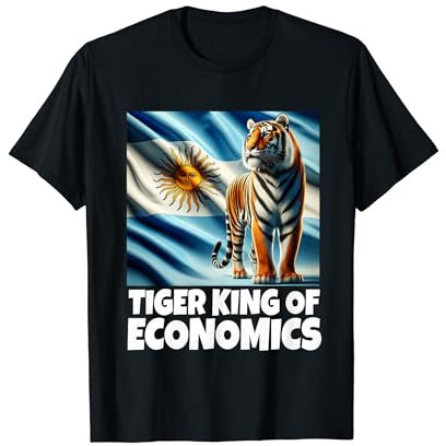 Tigerkönig der Wirtschaft Javier Milei T-Shirt