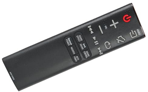 Bomaker Télécommande de Barre de Son 14 × 4 × 2 Télécommande Multifonction pour Caisson de Basses Filaire WJ6000 HW J355 HW J450 Envivo Télécommande de Barre de Son