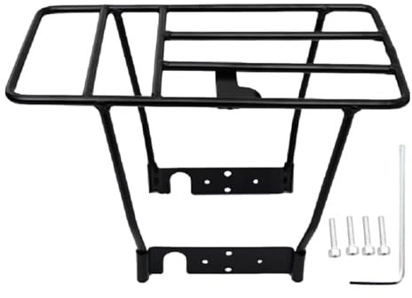 Porte-Bagages arrière pour Scooter, Porte-Bagages arrière pour Scooter électrique - Accessoires pour trottinettes | Support de Chargement arrière de Scooter en Alliage d'aluminium, Grande capacité