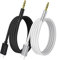 Leikedun 2 Stück USB C auf Aux Kabel 1M, USB Typ C auf 3.5mm Jack Audio Kabel für iPhone 15/Galaxy S24/Huawei/Pixel/iPad/Car Stereos, Kopfhörer, Lautsprecher
