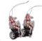 VmG-Store 2er Set Lufterfrischer Duftbaum Tuning fürs Auto Duftspender Air Freshener Duft lustiger Anhänger Design (104 Girl1)
