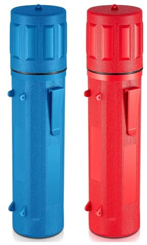 Cpolebev 2-Teiliges Aufbewahrungsrohr für Schweißstäbe, 14-Aufbewahrungsrohr für Schweißelektroden, Luftdichter Schweißstabhalter