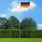 Deutschland-Flagge, 90 x 150 cm, Dekoration für Haus und Garten, Flaggen und Windsäcke