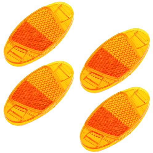 flintronic 4PCS Katzenaugen Reflektoren Fahrrad, Fahrrad Reflektoren Vorne und Hinten, Speichenreflektoren Fahrrad für Mountainbike, Motorrad, E-Bike