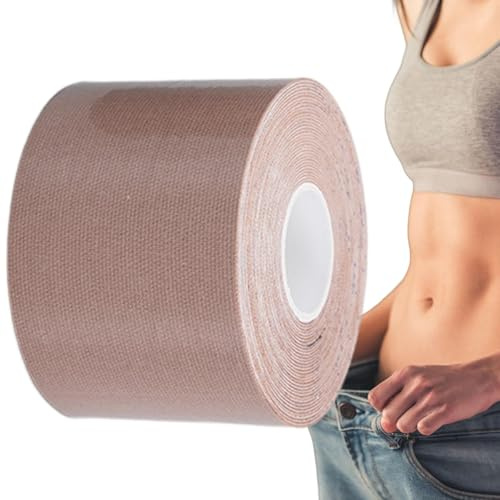 Nastro magico per lo stomaco, nastro dimagrante per la pancia, riduzione | del grasso | Boob Tape per sollevare i - traspirante da 5 m per cosce, vita e braccia